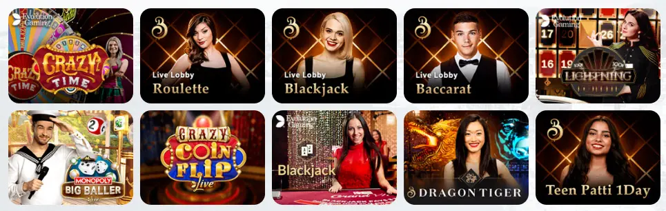 Live casino games FAIRPLAY CASINO