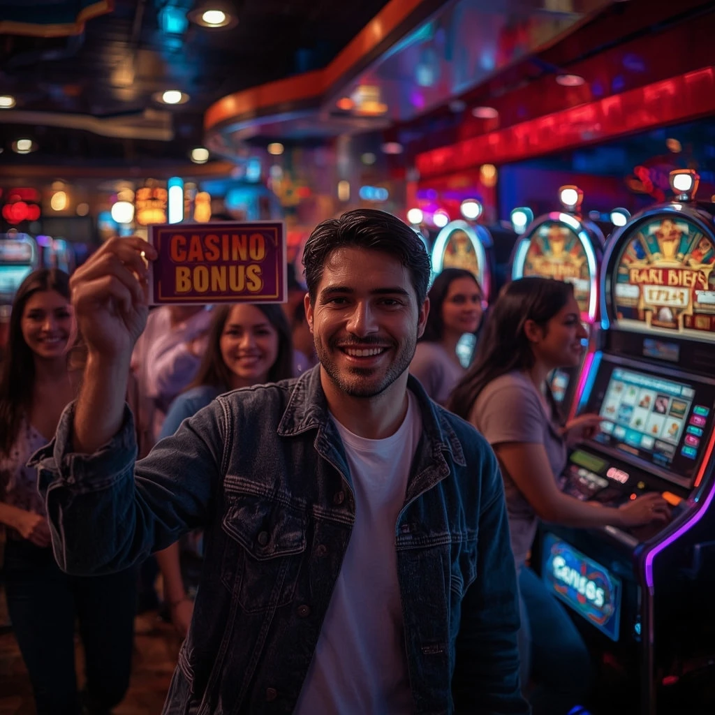 a person with a casino bonus FAIRPLAY CASINO