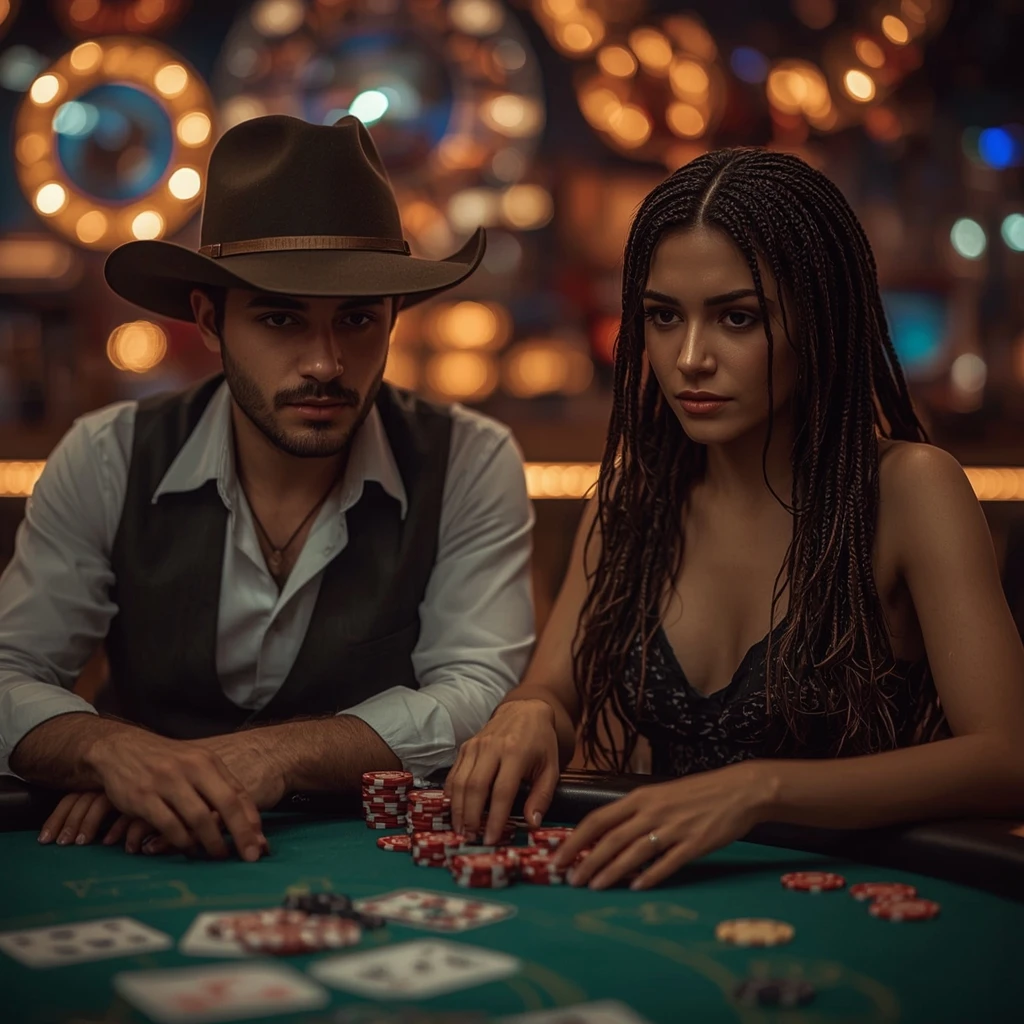 photo of two poker players at FAIRPLAY CASINO India